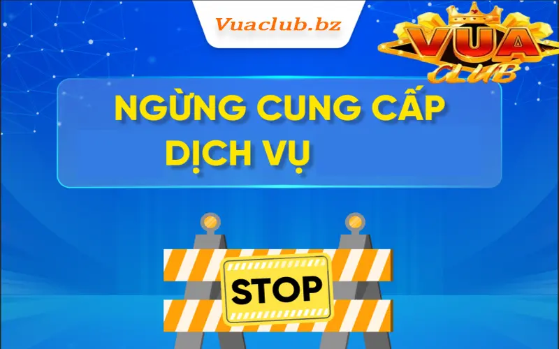 Ngừng cung cấp dịch vụ 